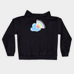 Weathering Rainbows Logo Kids Hoodie